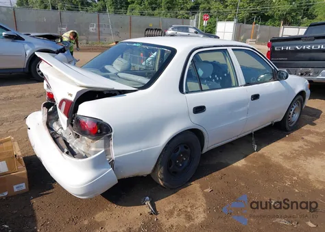 1999 Toyota Corolla Ve from USA, damaged, VIN 2T1BR12E5XC145841